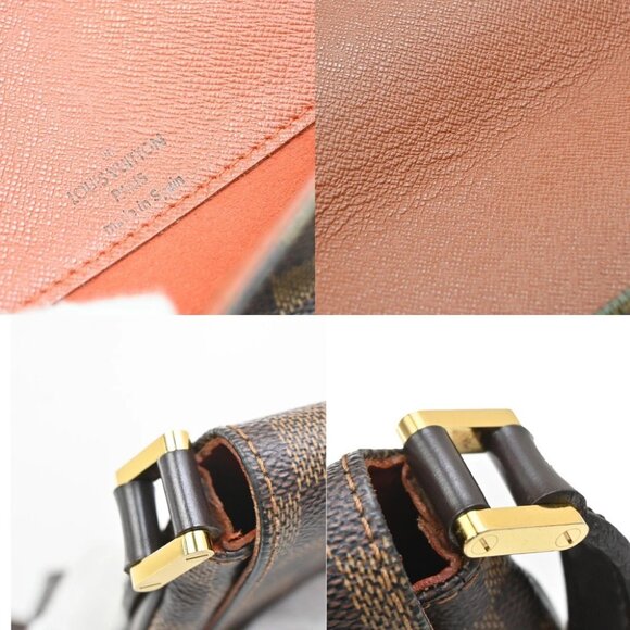 LOUIS VUITTON Musette Tango Long Shoulder Bag Damier Ebene Brown N51301 77FC159 - Picture 13 of 14